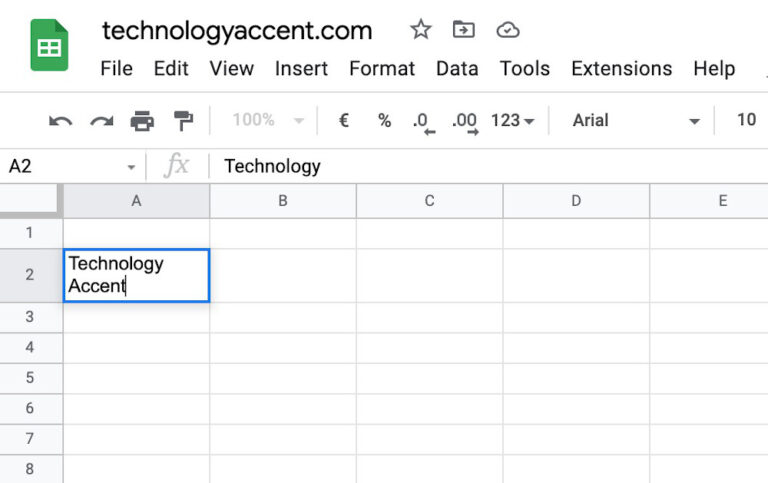 How To Add Line Break In Google Sheets