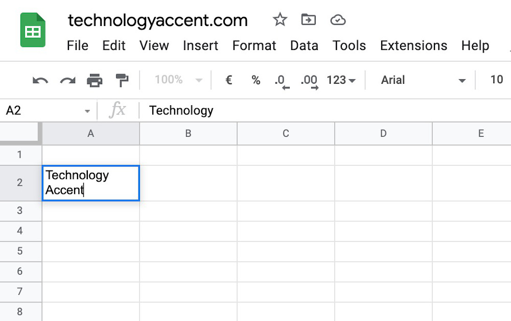 How To Start A New Line In Google Docs