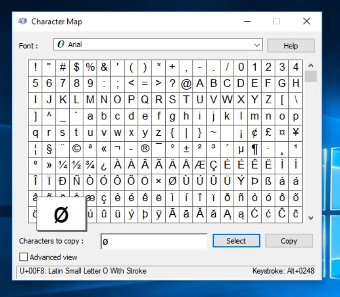 How to type diameter symbol on Windows, Mac, and Linux