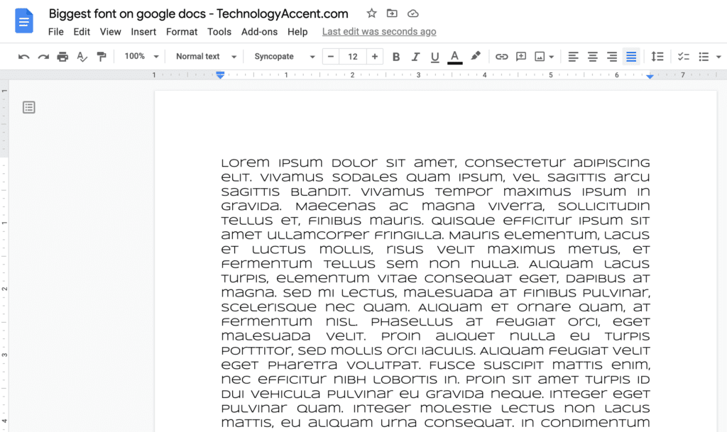 essay fonts on google docs