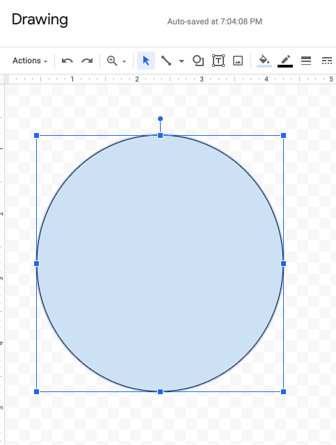 Google Docs Venn Diagram First Circle