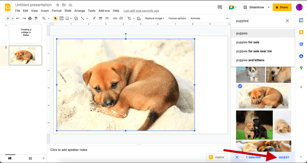 Google Slides Insert Image From Web